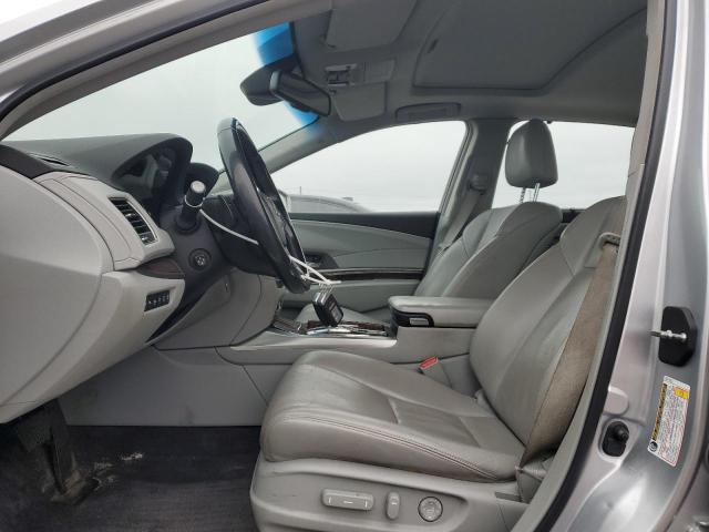 JH4KC2F98FC800004 - 2015 ACURA RLX SPORT HYBRID ADVANCE SILVER photo 7