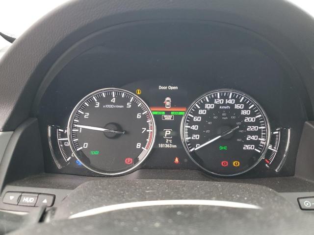 JH4KC2F98FC800004 - 2015 ACURA RLX SPORT HYBRID ADVANCE SILVER photo 9