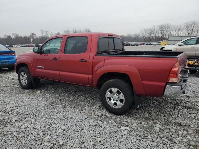 5TELU42NX8Z501362 - 2008 TOYOTA TACOMA DOUBLE CAB RED photo 2
