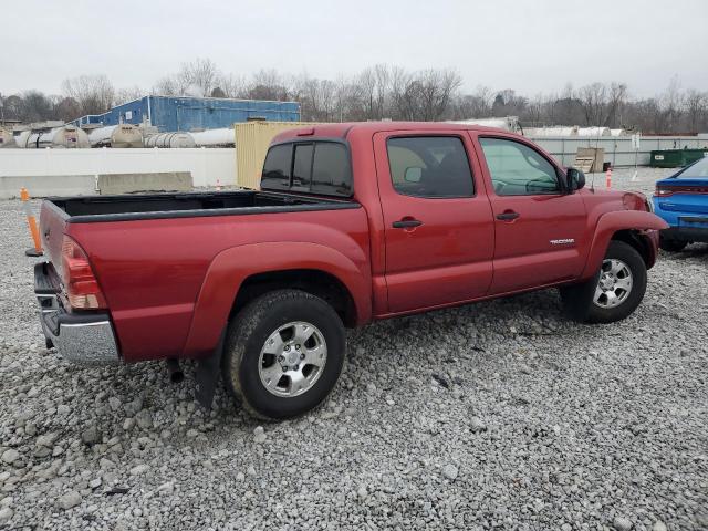 5TELU42NX8Z501362 - 2008 TOYOTA TACOMA DOUBLE CAB RED photo 3