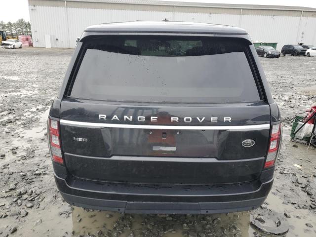 SALGS2WF2EA161492 - 2014 LAND ROVER RANGE ROVE HSE BLACK photo 6