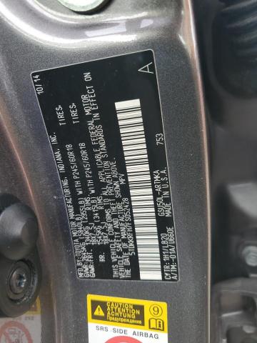 5TDKKRFH7FS052428 - 2015 TOYOTA HIGHLANDER XLE Сірий фото 13