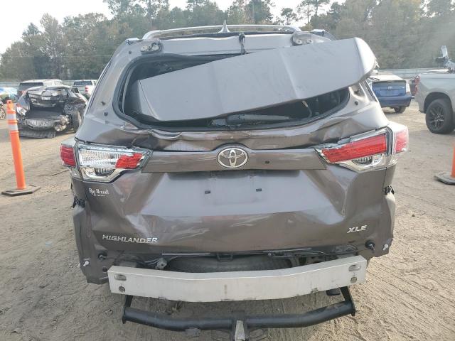 5TDKKRFH7FS052428 - 2015 TOYOTA HIGHLANDER XLE Сірий фото 6