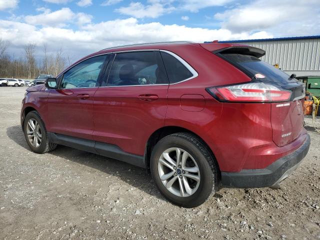 2FMPK4J91KBC61079 - 2019 FORD EDGE SEL 红色 照片 2