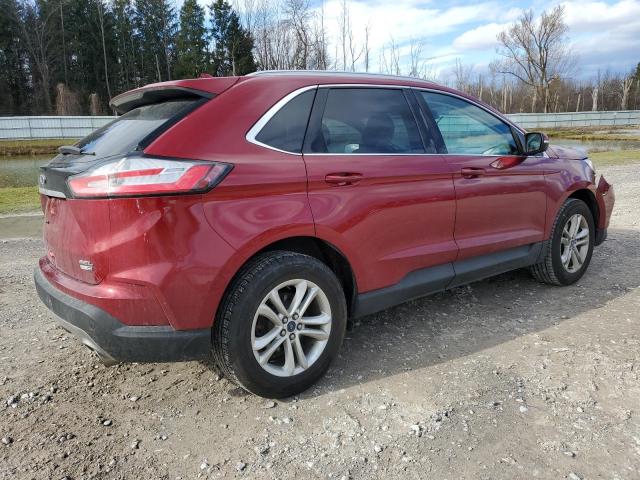 2FMPK4J91KBC61079 - 2019 FORD EDGE SEL 红色 照片 3