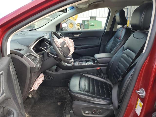 2FMPK4J91KBC61079 - 2019 FORD EDGE SEL 红色 照片 7