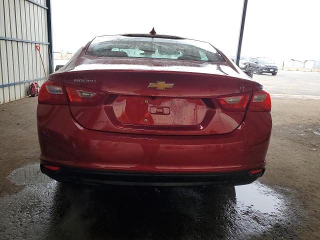 1G1ZD5ST4SF139203 - 2025 CHEVROLET MALIBU LT RED photo 6