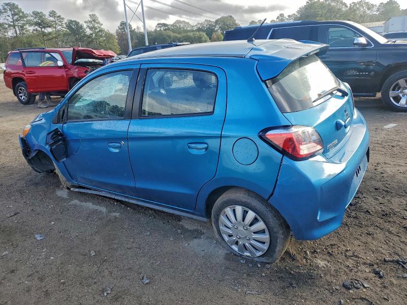 ML32AUHJ9MH014015 - 2021 MITSUBISHI MIRAGE ES BLUE photo 2