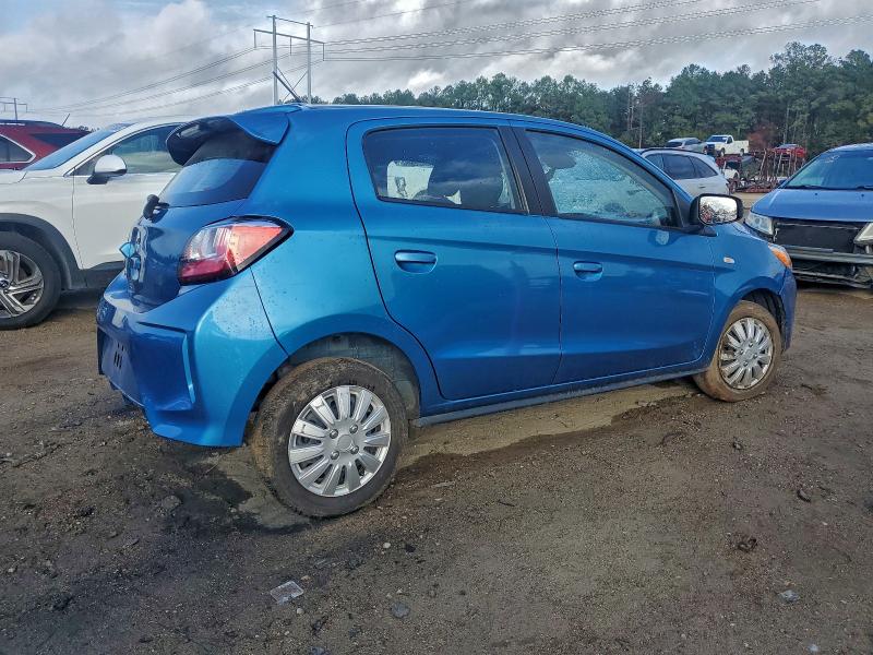 ML32AUHJ9MH014015 - 2021 MITSUBISHI MIRAGE ES BLUE photo 3