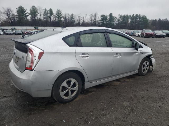 JTDKN3DU8C0334497 - 2012 TOYOTA PRIUS Gümüş foto 3