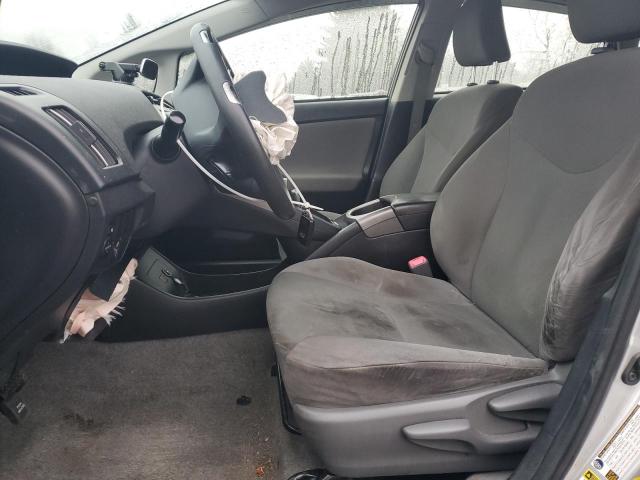 JTDKN3DU8C0334497 - 2012 TOYOTA PRIUS Gümüş foto 7