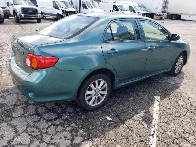 1NXBU4EE3AZ334568 - 2010 TOYOTA COROLLA BASE Vert photo 3