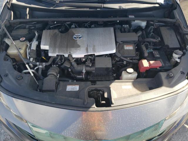 JTDKARFP8J3097012 - 2018 TOYOTA PRIUS PRIM Сірий фото 11