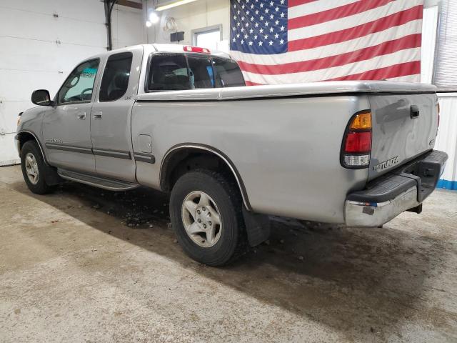 5TBBN44111S179256 - 2001 TOYOTA TUNDRA ACCESS CAB Gris foto 2