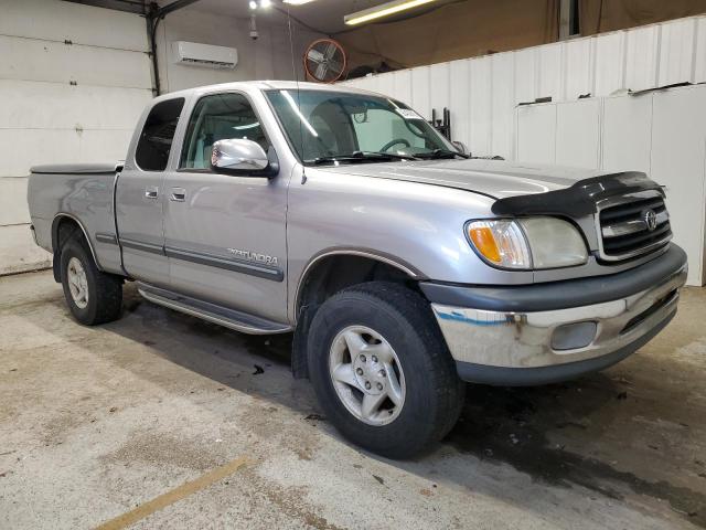 5TBBN44111S179256 - 2001 TOYOTA TUNDRA ACCESS CAB Gris foto 4