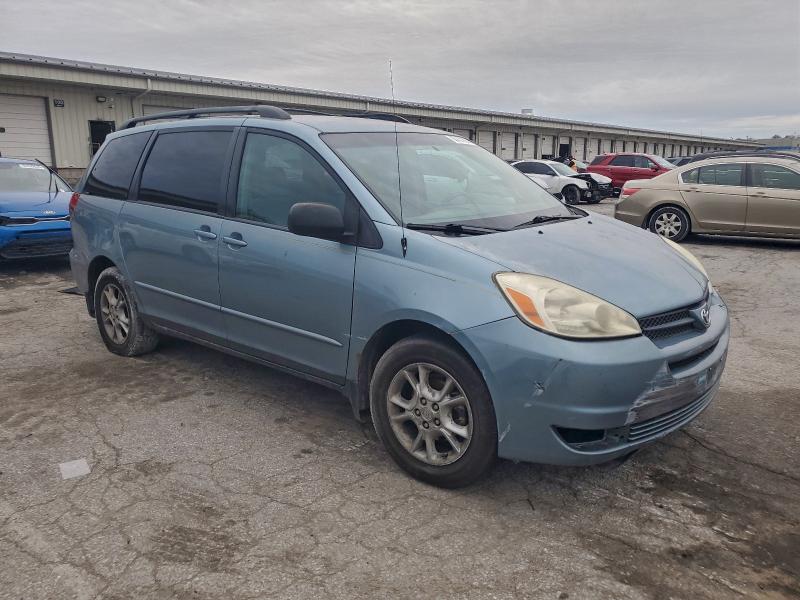 5TDBA23C85S050401 - 2005 TOYOTA SIENNA LE ტურკოუსი ფოტო 4