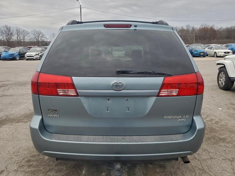 5TDBA23C85S050401 - 2005 TOYOTA SIENNA LE ტურკოუსი ფოტო 6