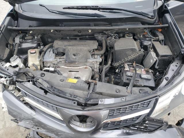 JTMRFREV5ED092155 - 2014 TOYOTA RAV4 XLE GRAY photo 12