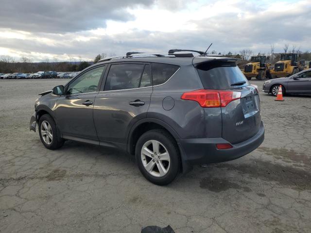 JTMRFREV5ED092155 - 2014 TOYOTA RAV4 XLE GRAY photo 2