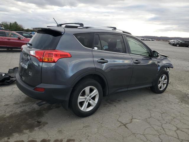 JTMRFREV5ED092155 - 2014 TOYOTA RAV4 XLE GRAY photo 3