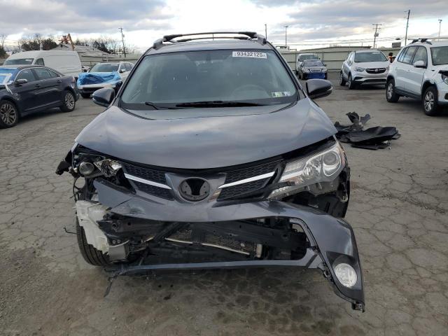 JTMRFREV5ED092155 - 2014 TOYOTA RAV4 XLE GRAY photo 5