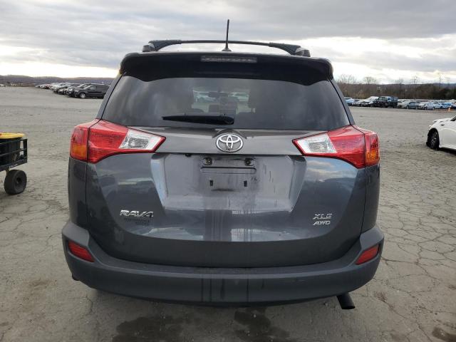 JTMRFREV5ED092155 - 2014 TOYOTA RAV4 XLE GRAY photo 6