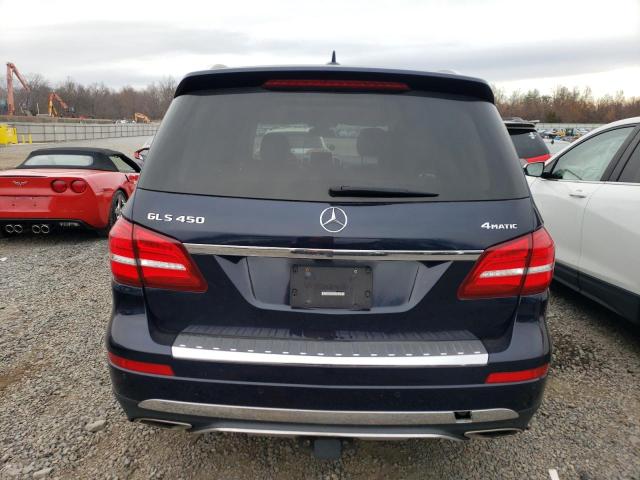 4JGDF6EE0KB232043 - 2019 MERCEDES-BENZ GLS 450 4MATIC BLUE photo 6