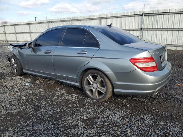 WDDGF8BB2AR128995 - 2010 MERCEDES-BENZ C 300 4MATIC GRAY photo 2