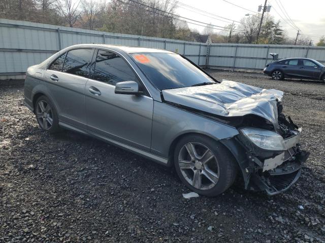 WDDGF8BB2AR128995 - 2010 MERCEDES-BENZ C 300 4MATIC GRAY photo 4