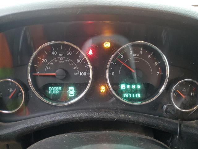 1C4AJWAG9CL147257 - 2012 JEEP WRANGLER SPORT ნარინჯისფერი ფოტო 9