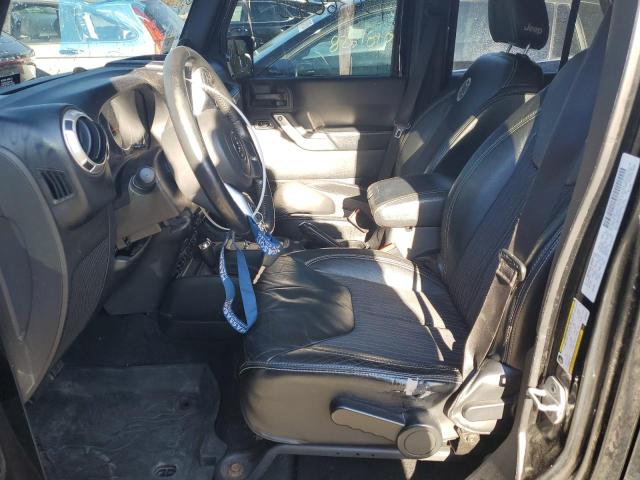 1C4BJWDG8DL599444 - 2013 JEEP WRANGLER U SPORT Սև լուսանկար 7