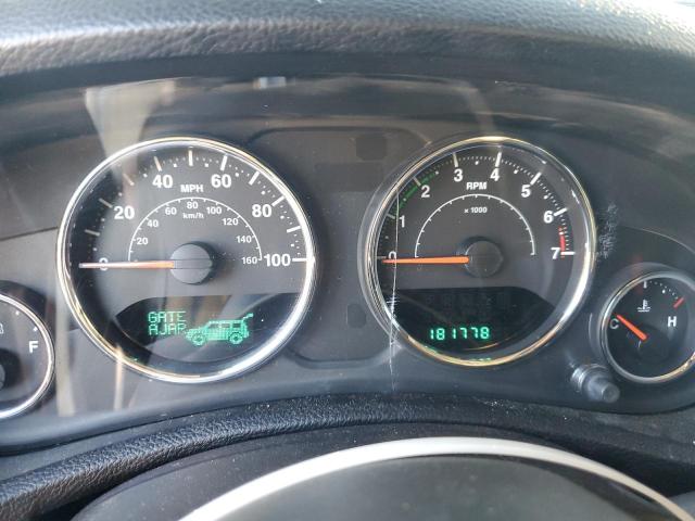 1C4BJWDG8DL599444 - 2013 JEEP WRANGLER U SPORT Սև լուսանկար 9