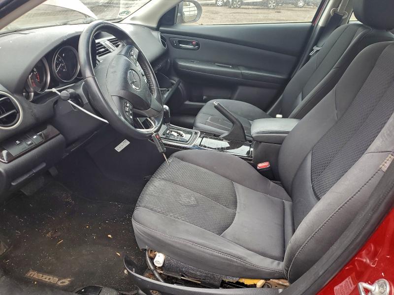 1YVHZ8CH8B5M04091 - 2011 MAZDA 6 I 红色 照片 7