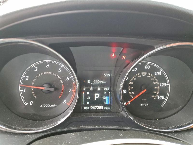 JA4AP3AU9HZ001071 - 2017 MITSUBISHI OUTLANDER ES RED photo 9