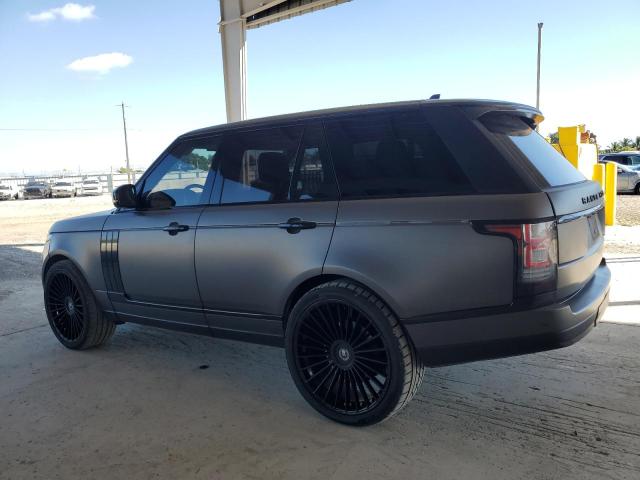 SALGS2KF0GA252690 - 2016 LAND ROVER RANGE ROVE HSE CHARCOAL photo 2