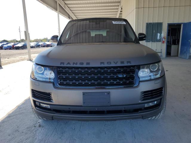 SALGS2KF0GA252690 - 2016 LAND ROVER RANGE ROVE HSE CHARCOAL photo 5