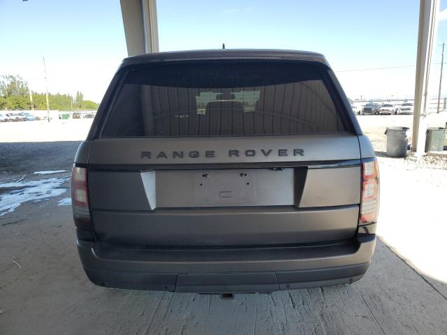 SALGS2KF0GA252690 - 2016 LAND ROVER RANGE ROVE HSE CHARCOAL photo 6