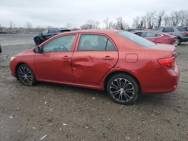 JTDBU4EE0A9105210 - 2010 TOYOTA COROLLA BASE წითელი ფოტო 2