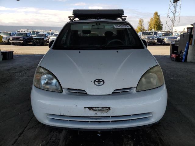 JT2BK12U010021837 - 2001 TOYOTA PRIUS WHITE photo 5