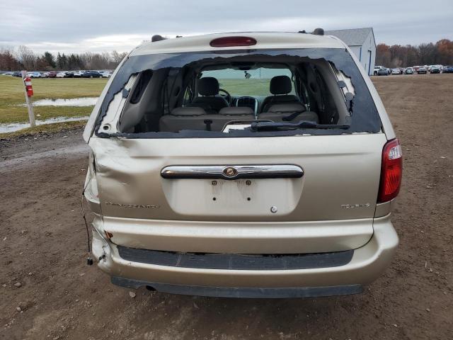 2C4GP54L85R391844 - 2005 CHRYSLER TOWN & COU TOURING ოქროსფერი ფოტო 6