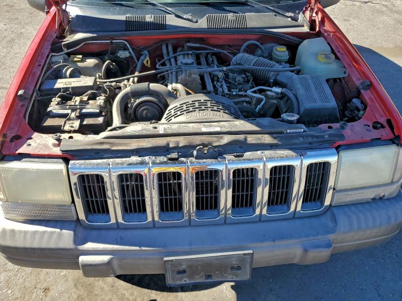 1J4FX58S8VC750318 - 1997 JEEP GRAND CHER LAREDO RED photo 12