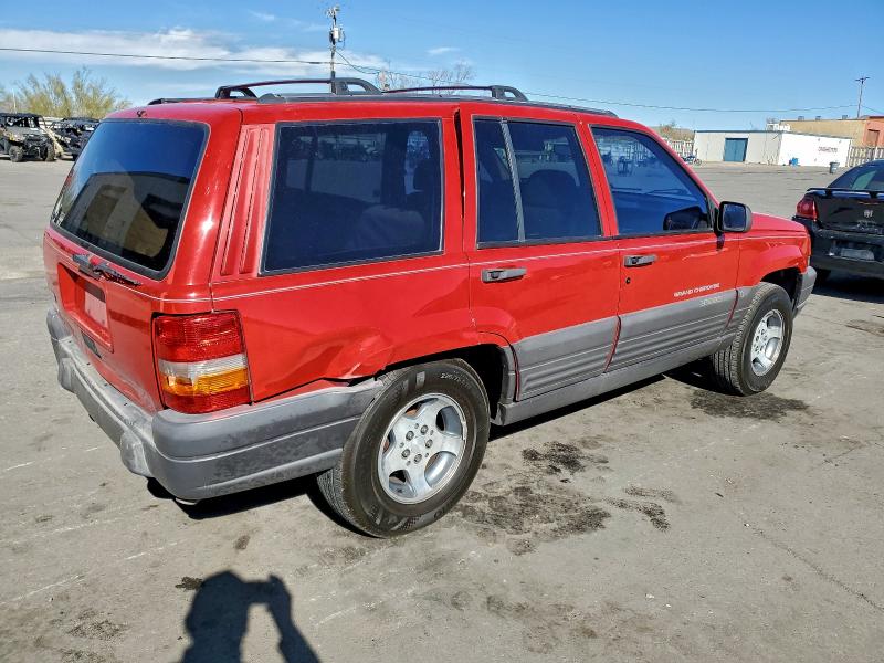 1J4FX58S8VC750318 - 1997 JEEP GRAND CHER LAREDO RED photo 3