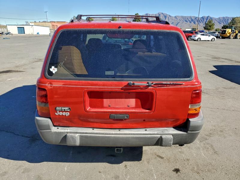 1J4FX58S8VC750318 - 1997 JEEP GRAND CHER LAREDO RED photo 6
