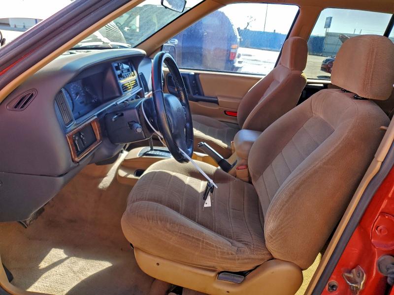 1J4FX58S8VC750318 - 1997 JEEP GRAND CHER LAREDO RED photo 7