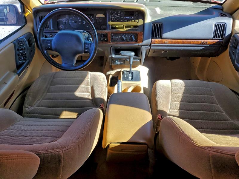 1J4FX58S8VC750318 - 1997 JEEP GRAND CHER LAREDO RED photo 8