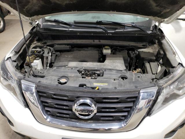 5N1DR2MM9HC908226 - 2017 NISSAN PATHFINDER S WHITE photo 12