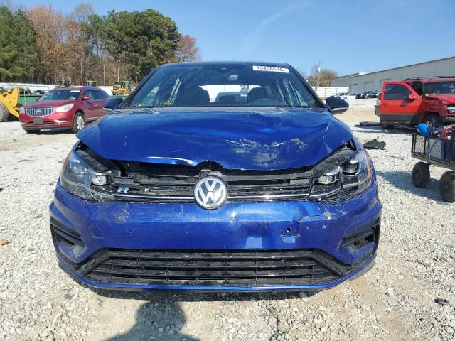 WVWWA7AU0KW133357 - 2019 VOLKSWAGEN GOLF R BLUE photo 5