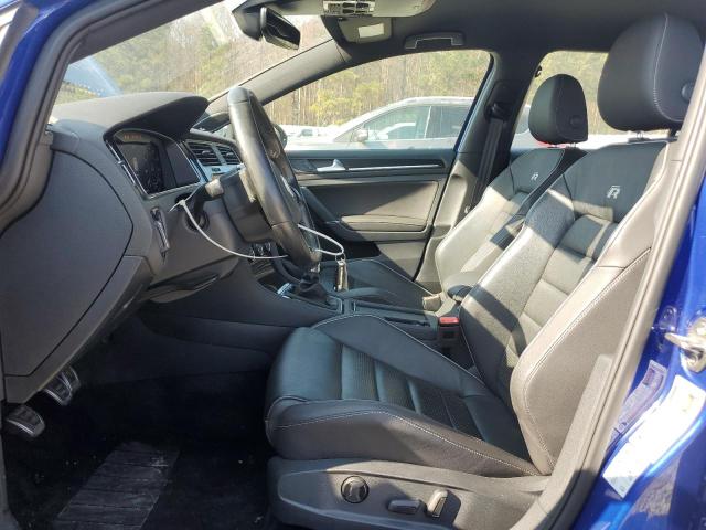 WVWWA7AU0KW133357 - 2019 VOLKSWAGEN GOLF R BLUE photo 7