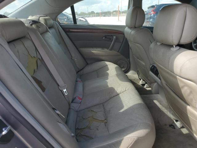 JH4KB16575C010198 - 2005 ACURA RL GRAY photo 10