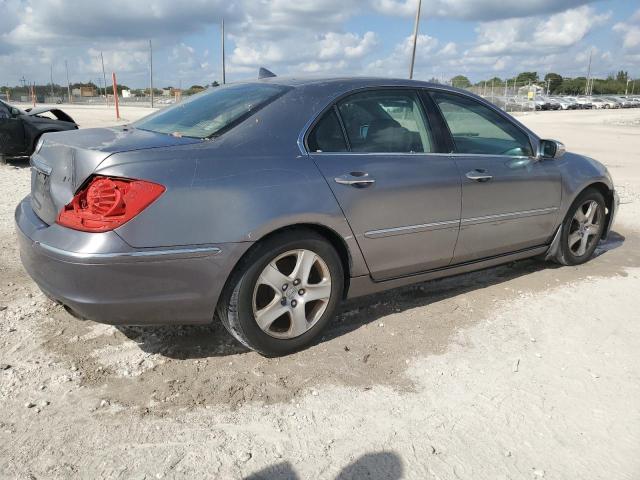 JH4KB16575C010198 - 2005 ACURA RL GRAY photo 3